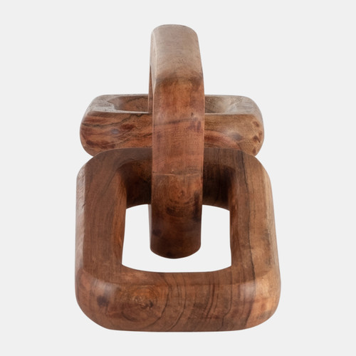 Sagebrook Home Wood 17" Triple Link Chain Brown Wishlist Create New