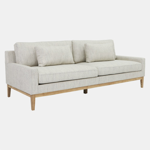 sagebrook home Wood 3-seater Bolstered Sofa Beige Kd Wishlist Create New