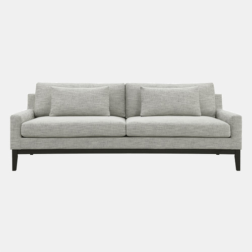 Sagebrook Home Wood 3-seater Bolstered Sofa Tan/black Kd Wishlist Create New