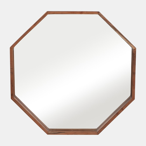 sagebrook home Wood 30x30 Octagon Shaped Mirror cherry Wishlist Create New