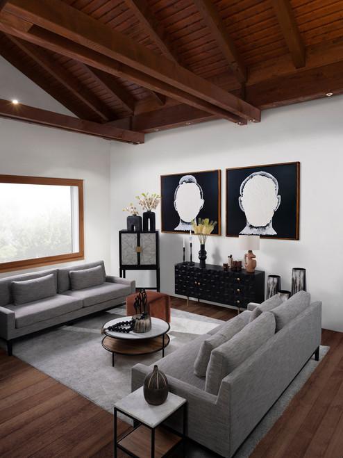 Sagebrook Home Wood 32x2 Double Beaded Garland W/tassel Blk Wishlist Create New