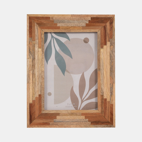 sagebrook home Wood 5x7 Layers Photo Frame Natural Wishlist Create New