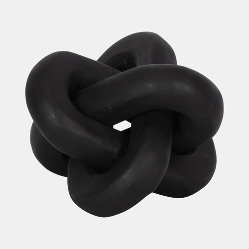 Sagebrook Home Wood 6" Decorative Knot Black Wishlist Create New