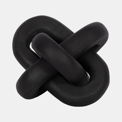 Sagebrook Home Wood 6" Decorative Knot Black Wishlist Create New