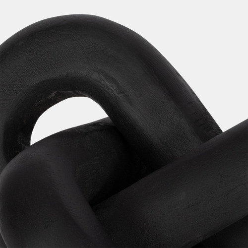 Sagebrook Home Wood 6" Decorative Knot Black Wishlist Create New