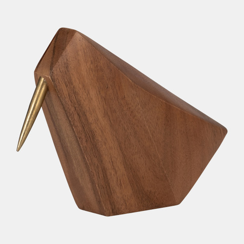 Sagebrook Home Wood 6" Sitting Bird Brown Wishlist Create New