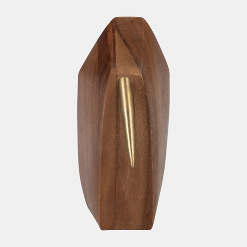 Sagebrook Home Wood 6" Sitting Bird Brown Wishlist Create New