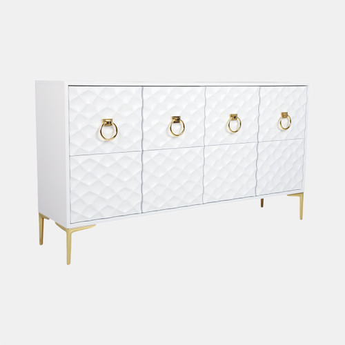 Sagebrook Home Wood 65x35 Console Cabinet Wht/gld Kd Wishlist Create New