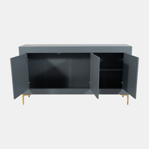 Sagebrook Home Wood 78x39 Console Cabinet Gray/gld Kd Wishlist Create New