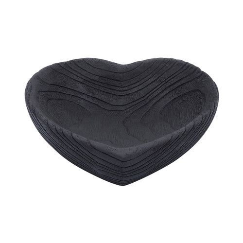 Sagebrook Home Wood S/2 9/10" Heart Bowls Black Wishlist Create New