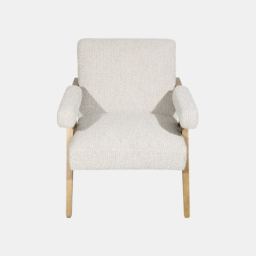Sagebrook Home Wood Scandinavian Accent Chair Ivory Wishlist Create New