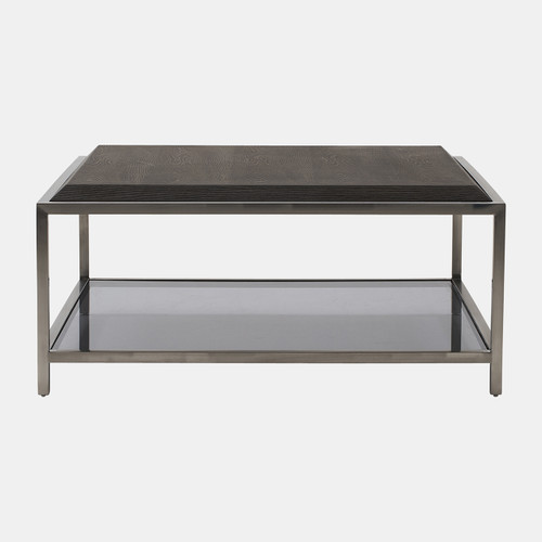 sagebrook home Wood/stainless Steel Coffe Table Brown Wishlist Create New