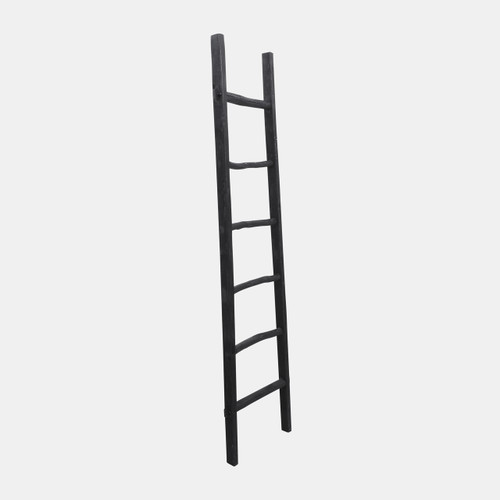 Sagebrook Home Wooden Decorative 76" Ladder Black Wishlist Create New