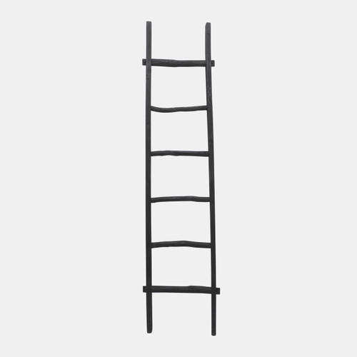 Sagebrook Home Wooden Decorative 76" Ladder Black Wishlist Create New
