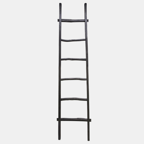 sagebrook home Wooden Decorative 76" Ladder Black Wishlist Create New