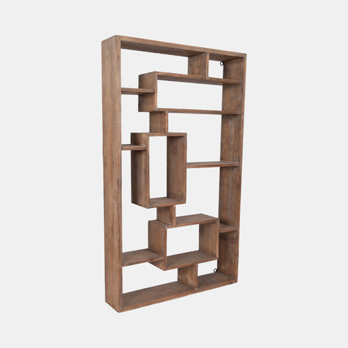 Sagebrook Home Wooden Multi-tier Wall Shelf Brown Wishlist Create New