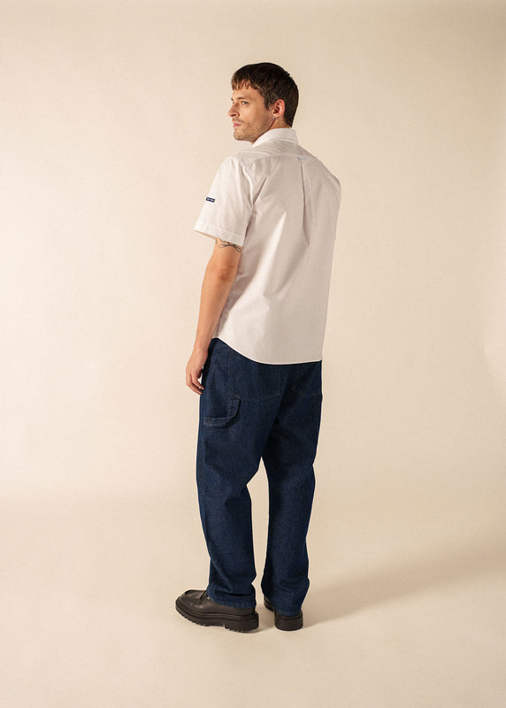 Saint James Amboise Short-Sleeved Shirt – Cotton BLANC