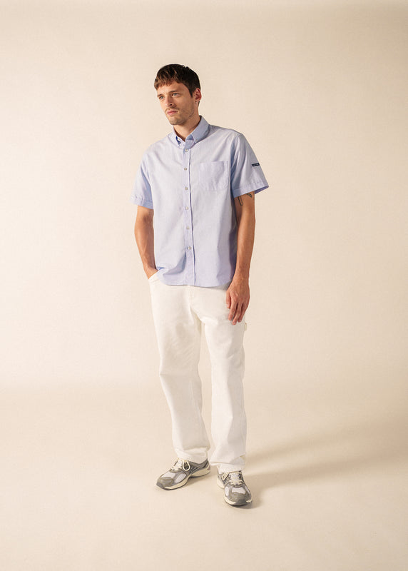 Saint James Amboise Short-Sleeved Shirt – Cotton CIEL