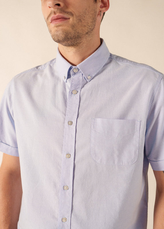 Saint James Amboise Short-Sleeved Shirt – Cotton CIEL