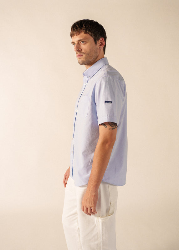 saint james Amboise Short-Sleeved Shirt – cotton CIEL
