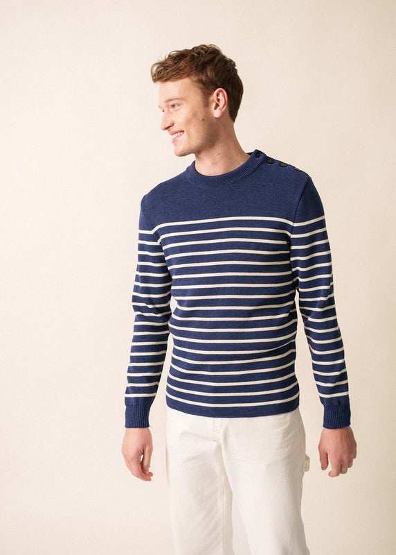 saint james Galiote striped sailor jumper JEAN/ECUME