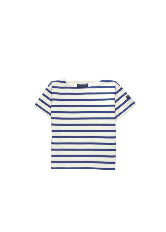 saint james Levant striped t-shirt for kids ECRU/MARINE