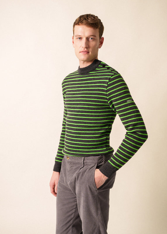 saint james Matelot authentic striped sailor jumper GRIS/TONIC