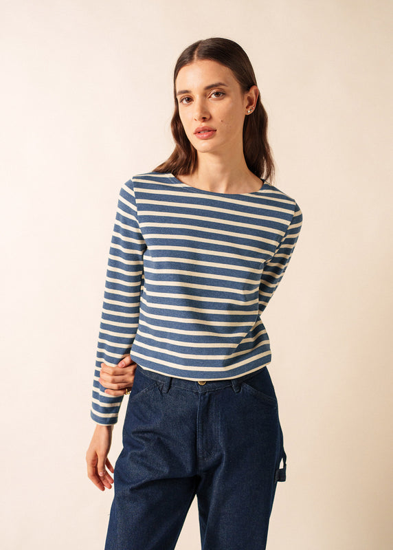 saint james Meridame striped sailor shirt JEAN/CHANVRE
