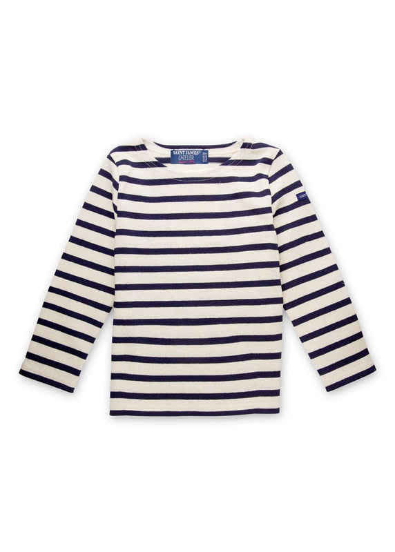 saint james Méridien striped sailor shirt ECRU/MARINE
