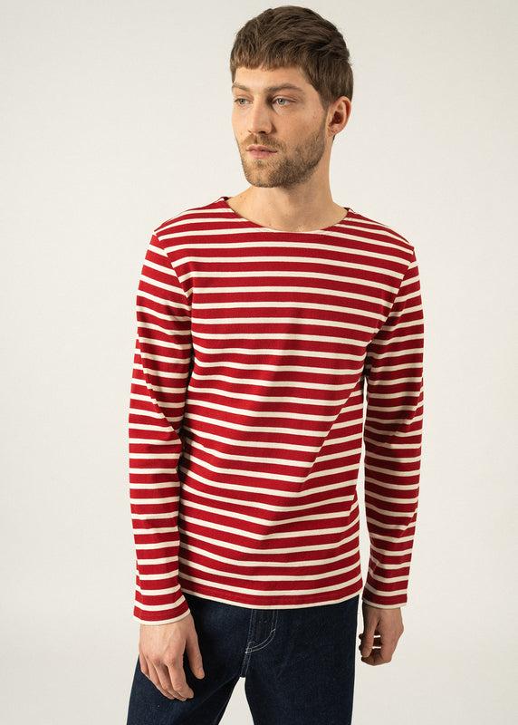 Saint James Meridien Unisex Striped Sailor Shirt PERSAN/ECRU