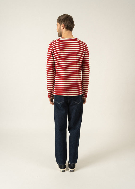 Saint James Meridien Unisex Striped Sailor Shirt PERSAN/ECRU