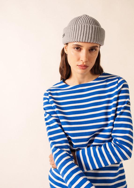 Saint James Miki Sailor Cap With Turn-up PERLE CHINE