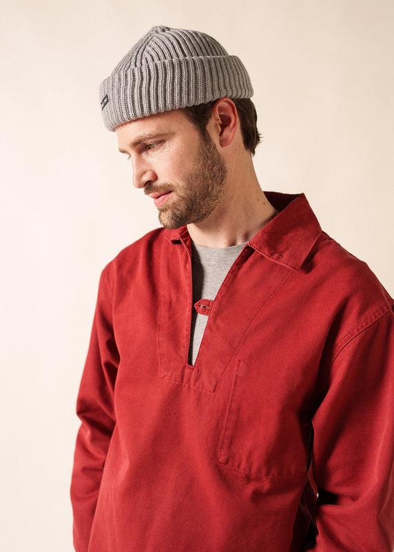 Saint James Miki Sailor Cap With Turn-up PERLE CHINE