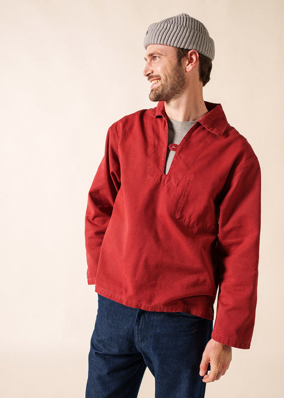 Saint James Miki Sailor Cap With Turn-up PERLE CHINE