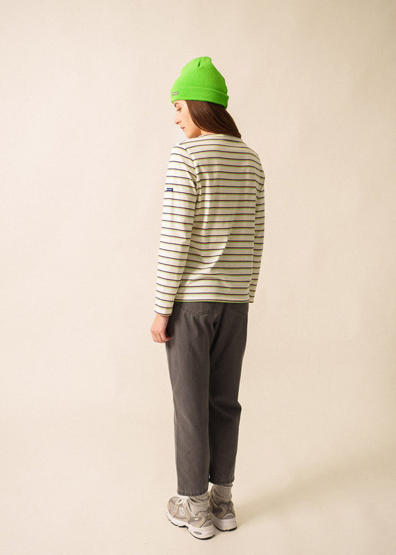 Saint James Minquidame Sailor Striped Shirt INCANDESCENT