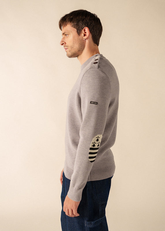 saint james Mondiovision Brittany jumper PERLE CHINE/MULTICO