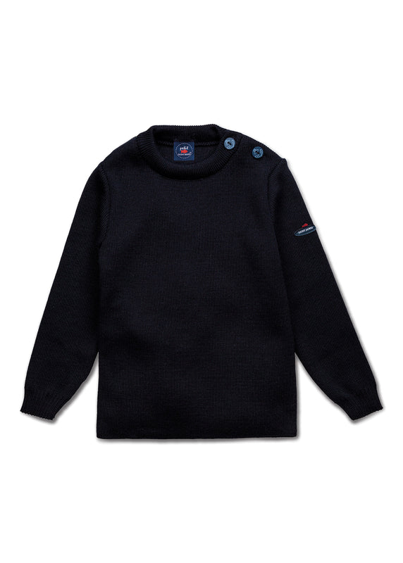 saint james Moussaillon sailor jumper for babies NAVY