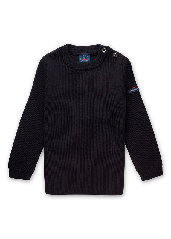 saint james Moussaillon sailor jumper for kids NAVY