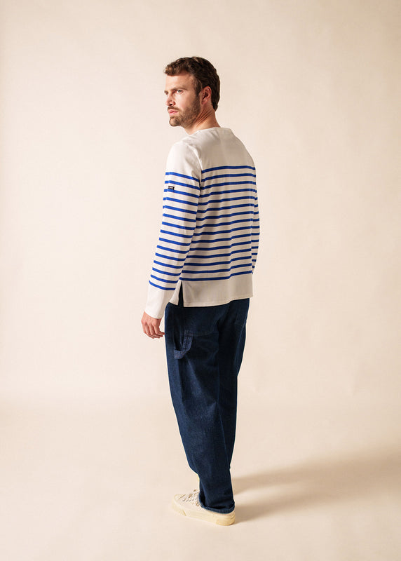 Saint James Naval Authentic Striped Sailor Shirt NEIGE/GITANE