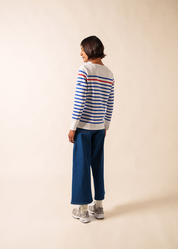 Saint James Naval Authentic Striped Sailor Shirt NEIGE/GITANE/TULIPE