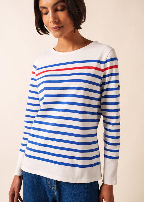 saint james Naval authentic striped sailor shirt NEIGE/GITANE/TULIPE