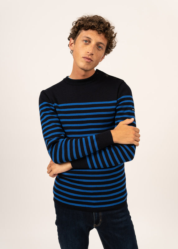 Saint James Rochefort Striped Sailor Jumper NAVY/GITANE