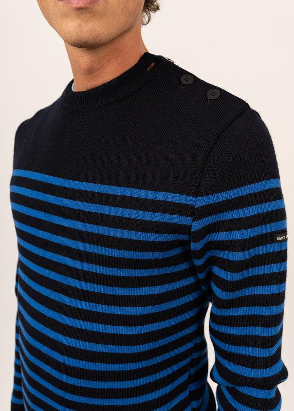 Saint James Rochefort Striped Sailor Jumper NAVY/GITANE