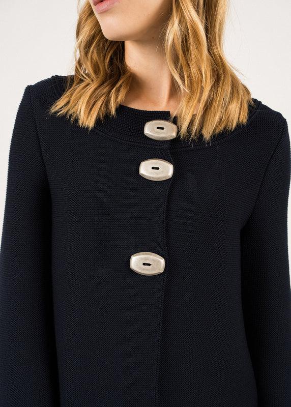 Saint James Adrets Réédit Wool Jacket NAVY