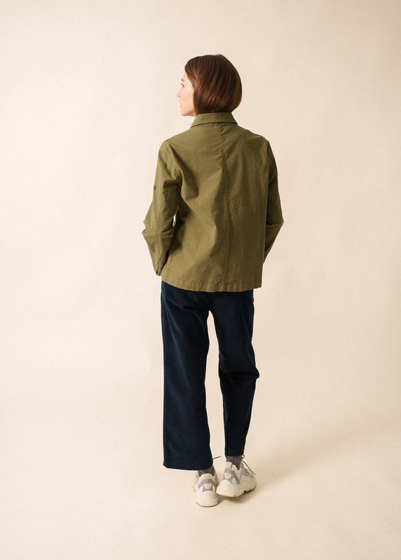 Saint James Alizé Worker Jacket – Cotton FOUGERE