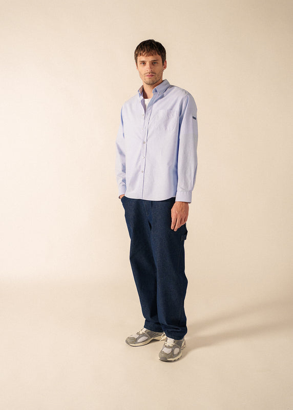 Saint James Amboise Long-Sleeved Shirt – Cotton CIEL