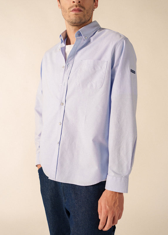Saint James Amboise Long-Sleeved Shirt – Cotton CIEL