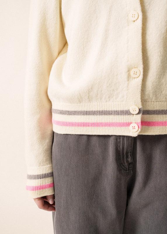 Saint James Annecy Vest ECUME/HOLLYWOOD/GRIS