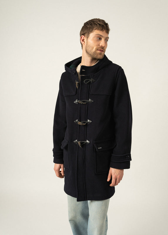 saint james Antarctique classic duffle-coat NAVY