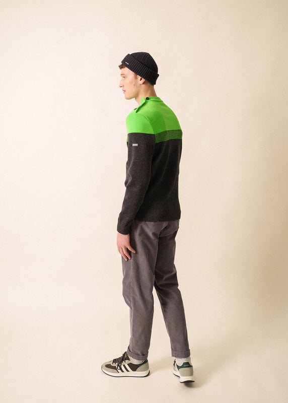 Saint James Aquitaine Sailor Jumper GRIS/TONIC